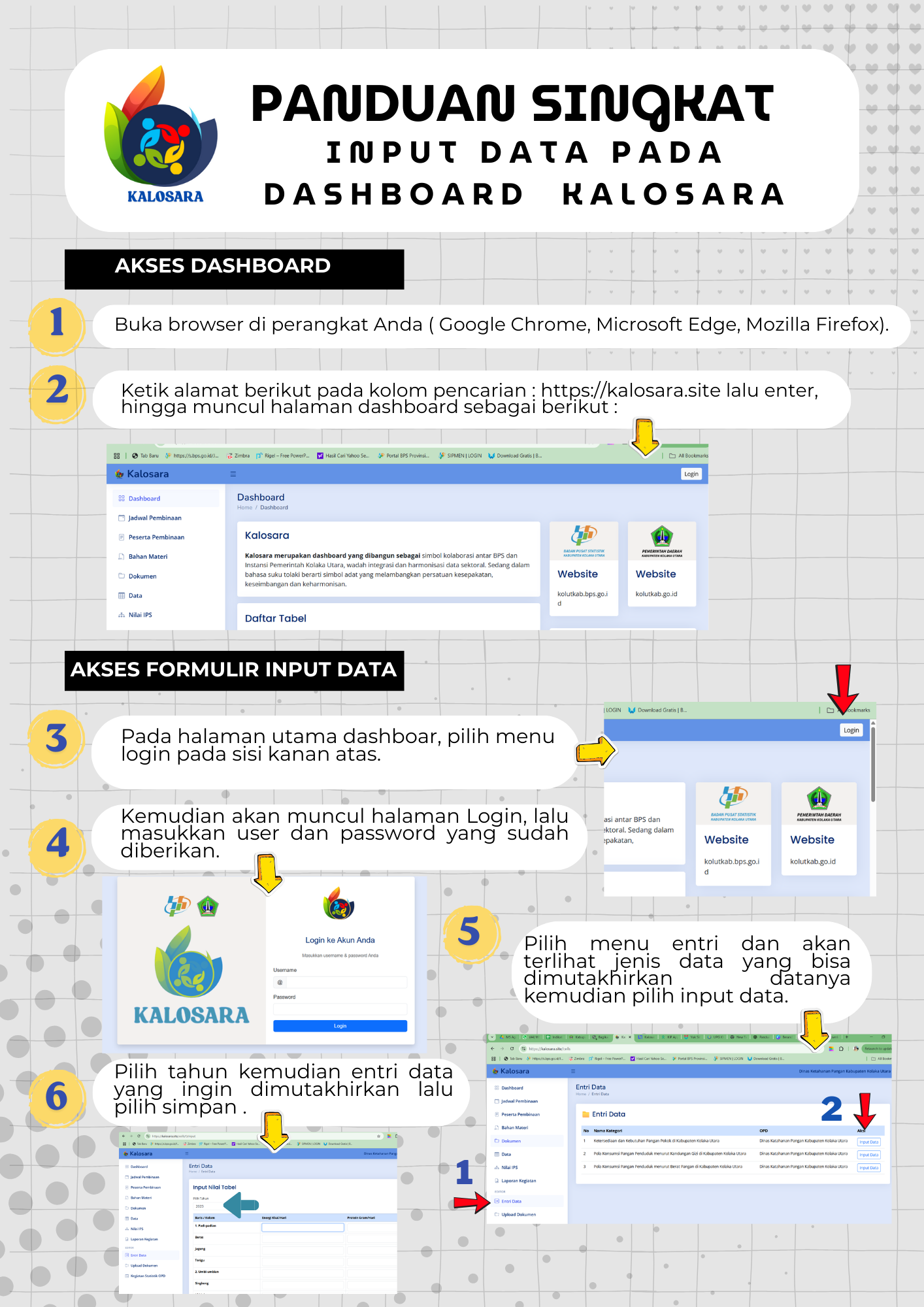 Panduan Input Data